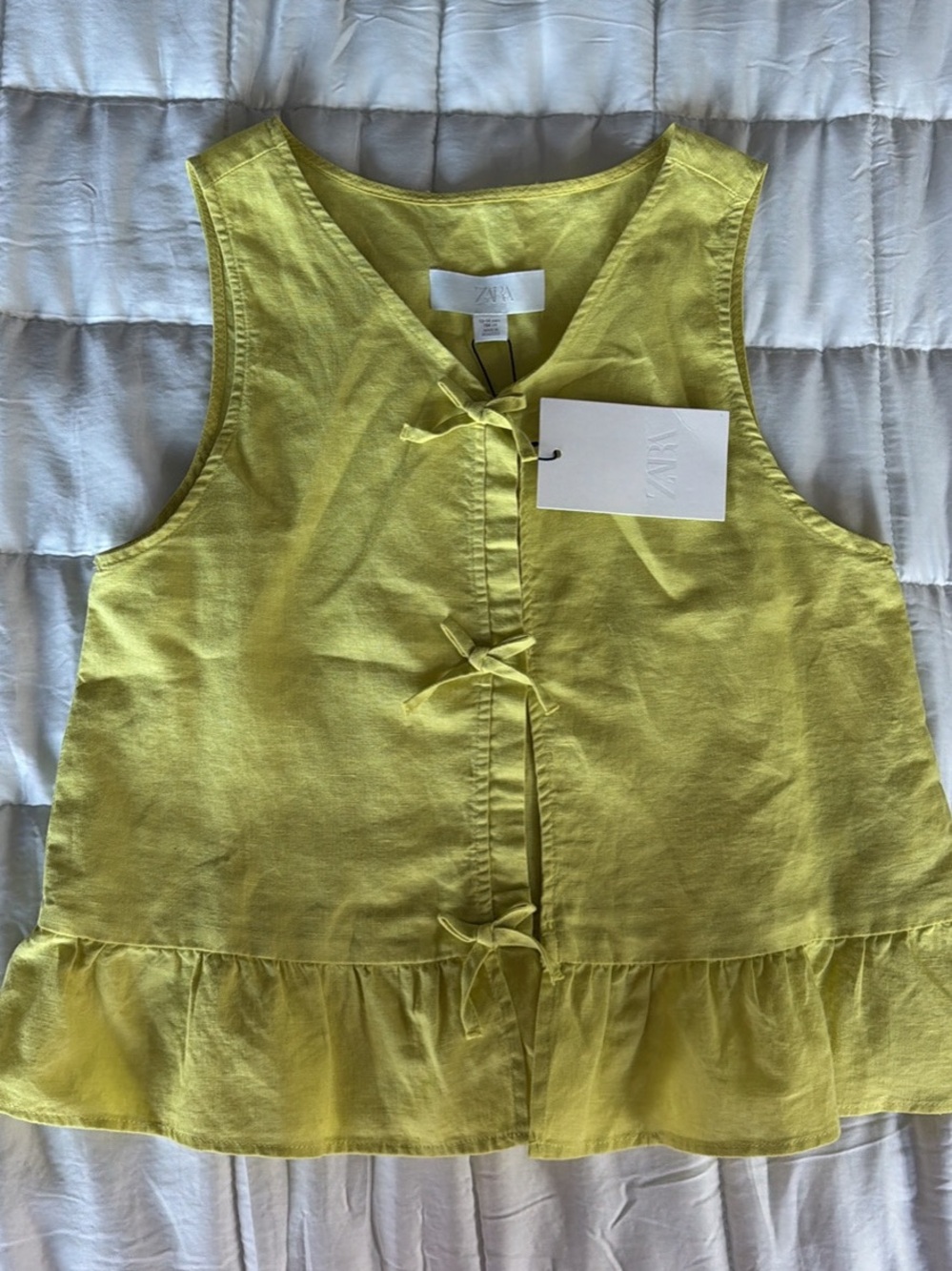 Zara Girls Linen Top